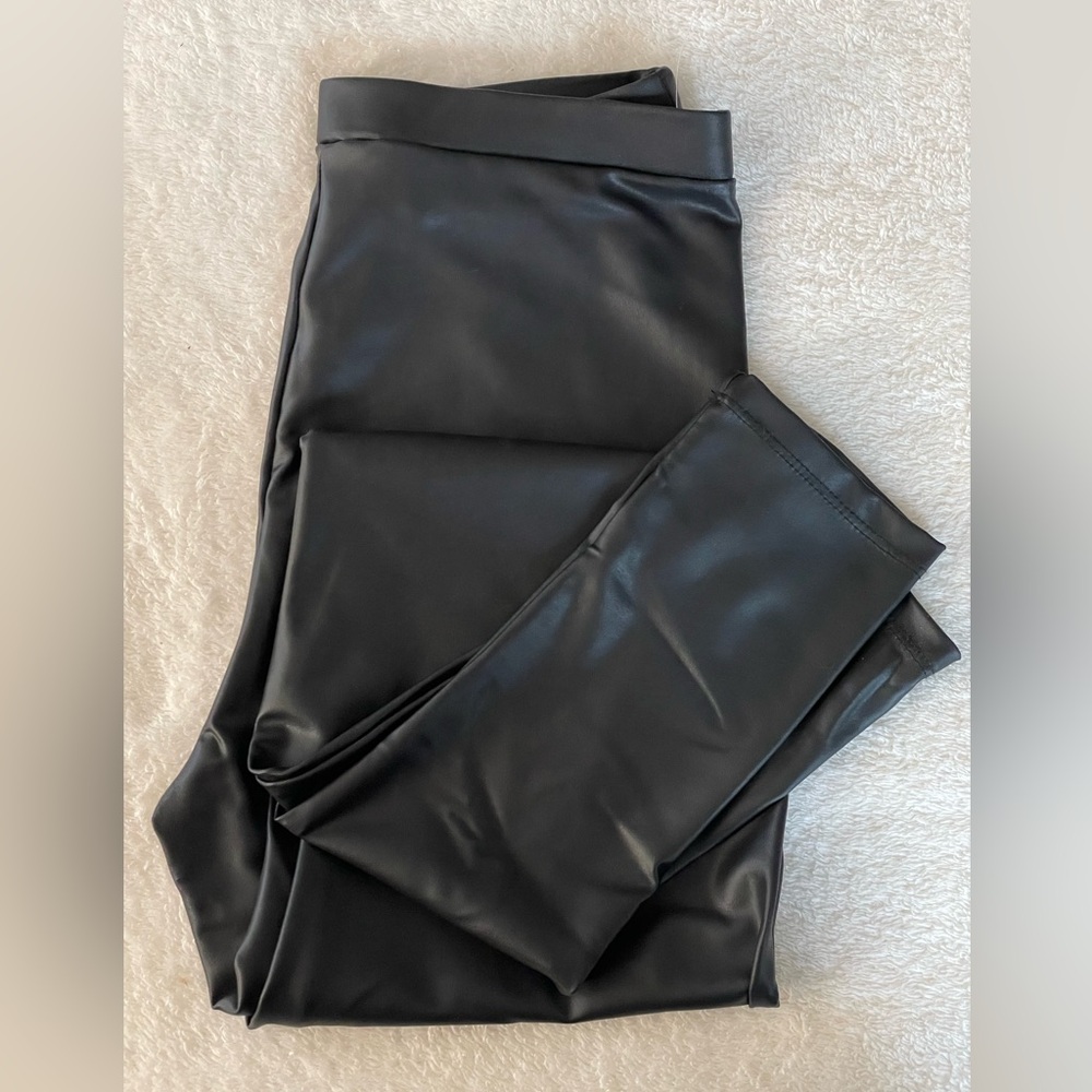 NWOT pleather leggings